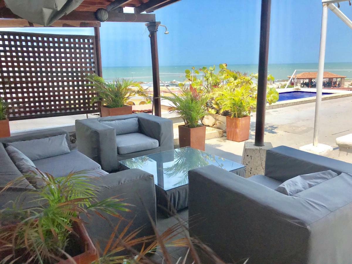 Penthouse Caribbean View And Private Pool, Cartagena Lägenhet Exteriör bild