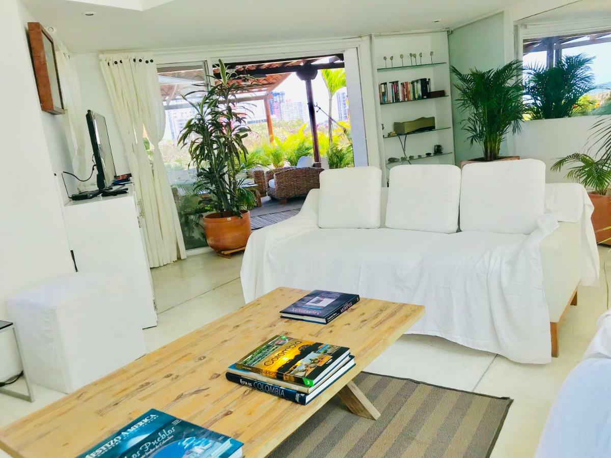 Penthouse Caribbean View And Private Pool, Cartagena Lägenhet Exteriör bild